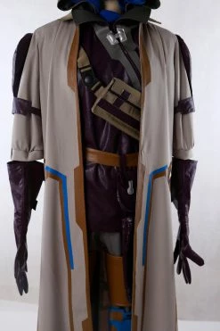 Game OW Ana Amari Cosplay Costume Custom