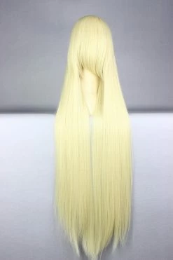 100 Cm Harajuku Anime Cosplay Wigs Young Long Straight Blonde Costume Party Wigs For Women 22 Colors