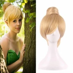 Wigs TinkerBell Wig, Tinker Bell Wig, TinkerBell Cosplay Wig