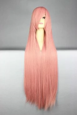 100 Cm Harajuku Anime Cosplay Wigs Young Long Straight Blonde Costume Party Wigs For Women 22 Colors
