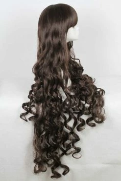Wigs 40 Inches Blonde Long Curly Cosplay Wig Lolita Anime Wig