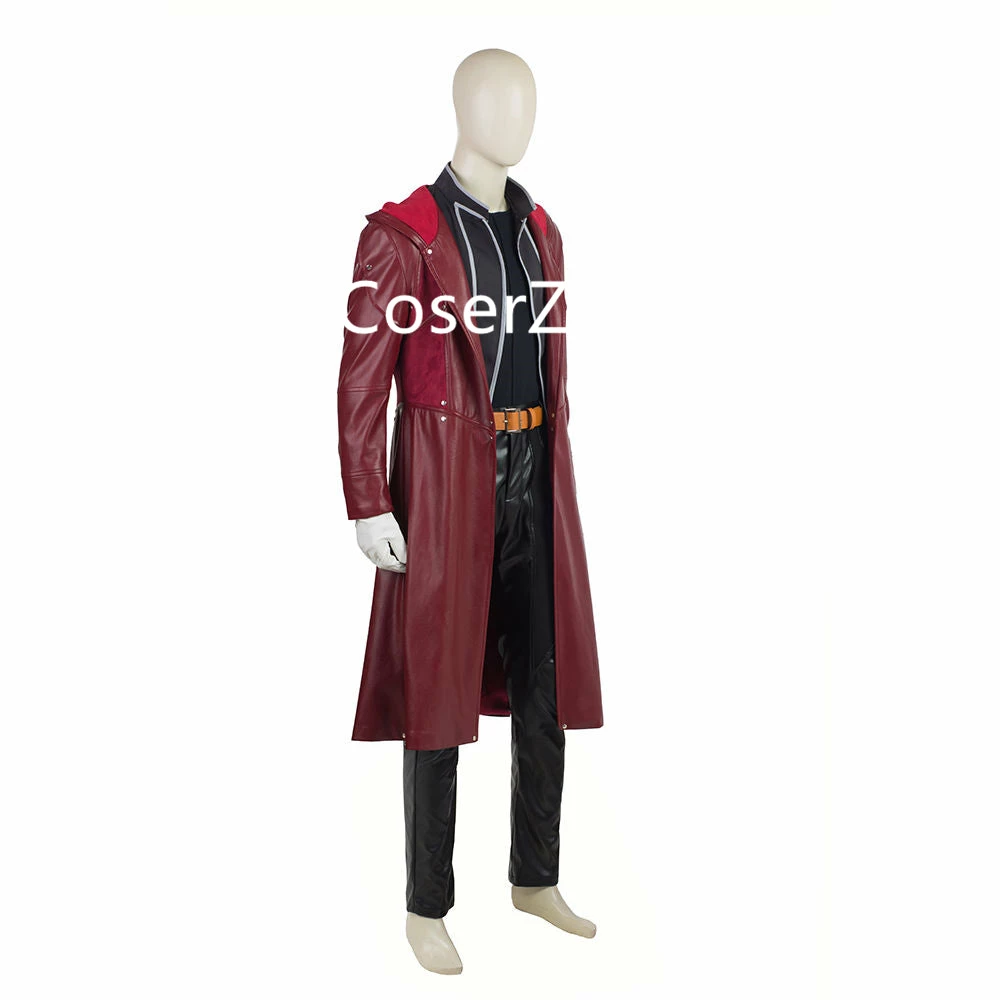 Coserz Fullmetal Alchemist Edward Elric Coat Cosplay Costume Leather Trench Coat Only Promotion 4 Coserz Fullmetal Alchemist Edward Elric Coat Cosplay Costume Leather Trench Coat Only Promotion