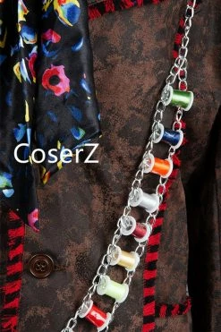 Coserz Alice In Wonderland Johnny Depp Mad Hatter Cosplay Costume With Jacket Pants Tie Full Set Promotion 13 Coserz Alice In Wonderland Johnny Depp Mad Hatter Cosplay Costume With Jacket Pants Tie Full Set Promotion