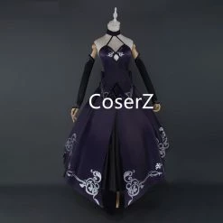 Coserz Alter Saber Cosplay Costume Fate Stay Night Costume UBW Arturia Black Dress Promotion