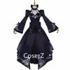 Coserz Alter Saber Cosplay Costume Fate Stay Night Costume UBW Arturia Black Dress Promotion