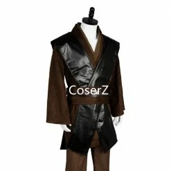 Coserz Star Wars Cosplay Costume Anakin Skywalker Costume Cosplay Halloween Outfit With Cape Set