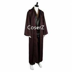Coserz Star Wars Cosplay Costume Anakin Skywalker Costume Cosplay Halloween Outfit With Cape Set