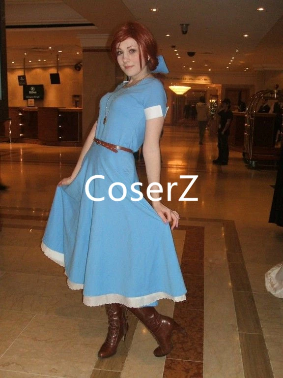 Coserz Promotion Anastasia Blue Dress, Anastasia Princess Cosplay Costume 3 Coserz Promotion Anastasia Blue Dress, Anastasia Princess Cosplay Costume