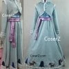 Princess Olaf's Frozen Adventure Short Anna Costume, Anna Dress, Anna Cosplay Costume 1 Princess Olaf's Frozen Adventure Short Anna Costume, Anna Dress, Anna Cosplay Costume