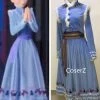 Princess Custom Olaf's Frozen Adventure Anna Dress, Anna Costume, Anna Cosplay Costume