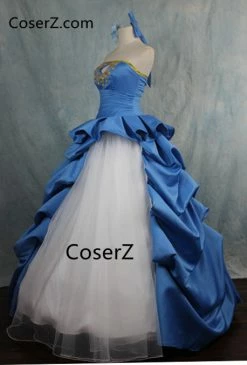 Anime Fate Zero Saber Cosplay 10th Anniversary Artoria Pendragon Cosplay Dress Costume Dress+Gloves+Headdress