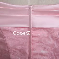 Coserz Princess Aurora Dress, Sleeping Beauty Aurora Cosplay Dress Pink