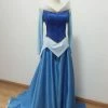 Princess Aurora Dress, Aurora Blue Dress Costume Custom Made