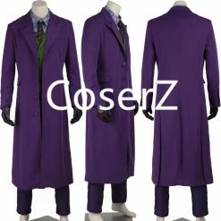 Coserz Promotion Halloween Costumes For Men Joker Jacket Batman The Dark Knight Joker Cosplay Costume Carnival Cosplay Fancy Joker Costume Batman
