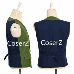 Coserz Promotion Batman Joker Vest Waistcoat Green Vest Cosplay Costume