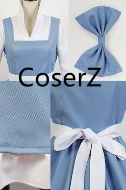 Coserz Beauty And The Beast Belle Maid Dress Belle Cosplay Maid Costume
