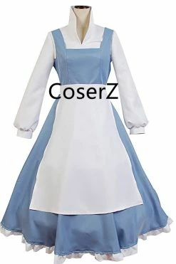 Coserz Beauty And The Beast Belle Maid Dress Belle Cosplay Maid Costume