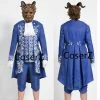 Princess 2017 Movie Beauty And The Beast Costume Beast Cosplay Blue Outfit Adult 1 Princess 2017 Movie Beauty And The Beast Costume Beast Cosplay Blue Outfit Adult