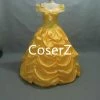 Coserz Beauty And Beast Simple Belle Dress Belle Costume For Adult / Girl Promotion