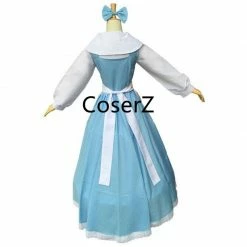 Coserz Custom Belle Blue Dress, Beauty And The Beast Princess Belle Cosplay Costume