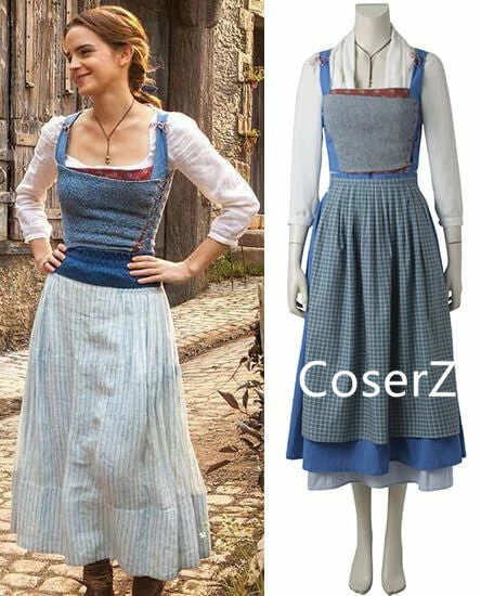 Princess Custom-made Belle 2017 Cosplay Costume