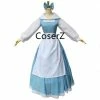 Coserz Custom Belle Blue Dress, Beauty And The Beast Princess Belle Cosplay Costume 2 Coserz Custom Belle Blue Dress, Beauty And The Beast Princess Belle Cosplay Costume