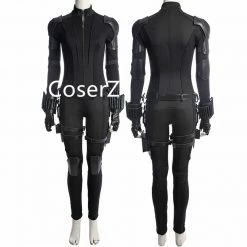 Coserz Black Widow Costume, Black Widow Jumpsuit Cosplay Natasha Romanoff Costume Without Boots