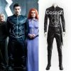 Coserz Custom Inhumans Black Bolt Costume Blackagar Boltagon Cosplay Leather Outfit