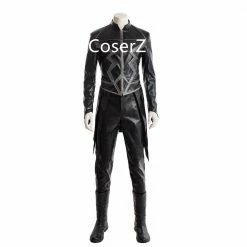 Coserz Custom Inhumans Black Bolt Costume Blackagar Boltagon Cosplay Leather Outfit