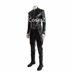 Coserz Custom Inhumans Black Bolt Costume Blackagar Boltagon Cosplay Leather Outfit