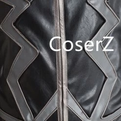 Coserz Custom Inhumans Black Bolt Costume Blackagar Boltagon Cosplay Leather Outfit