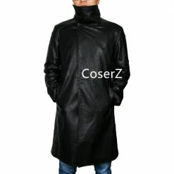 Coserz Promotion Blade Runner 2049 Officer K Trench Cosplay Costume, Ryan Gosling Jacket Long Leather Coat 10 Coserz Promotion Blade Runner 2049 Officer K Trench Cosplay Costume, Ryan Gosling Jacket Long Leather Coat