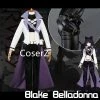 Coserz Blake Belladonna Costume RWBY White Season 4 Black Belladonna Cosplay Costume Promotion