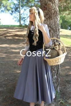 Coserz Sleeping Beauty Princess Aurora Dress Briar Rose Dress Cosplay Costume