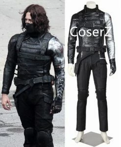 Coserz Captain America The Winter Soldier Cosplay Costume Promotion