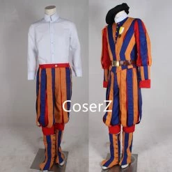 Coserz Promotion Custom Made Carnival Switzerland Soldiers Costume Cosplay Costume Swiss Guard Costume