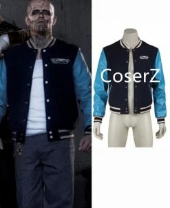 Coserz Chato Santana El Diablo Suicide Squad Varsity Jacket Cosplay Costume Promotion