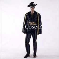 Coserz Promotion Chivalrous Robbers Swordsman Zorro Costume, Custom Zorro Cosplay Costume With Boots Cover 8 Coserz Promotion Chivalrous Robbers Swordsman Zorro Costume, Custom Zorro Cosplay Costume With Boots Cover
