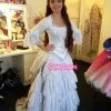 Coserz Christine Daae White Dress, Christine Daae Dress Halloween Phantom Of Opera Costume
