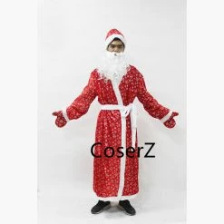 Coserz Christmas Santa Claus Cosplay Costume For Adults Promotion