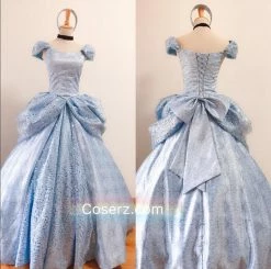 Princess C106 Gorgeous Cinderella Dress Cosplay Costume Park Version