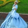 Princess Custom-made Cartoon Cinderella Dress, Cinderella Cosplay Costume