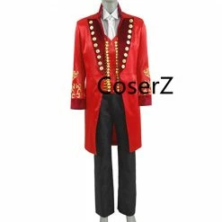 Coserz Mens Circus King Stage Performance Suits Halloween Cosplay Costume