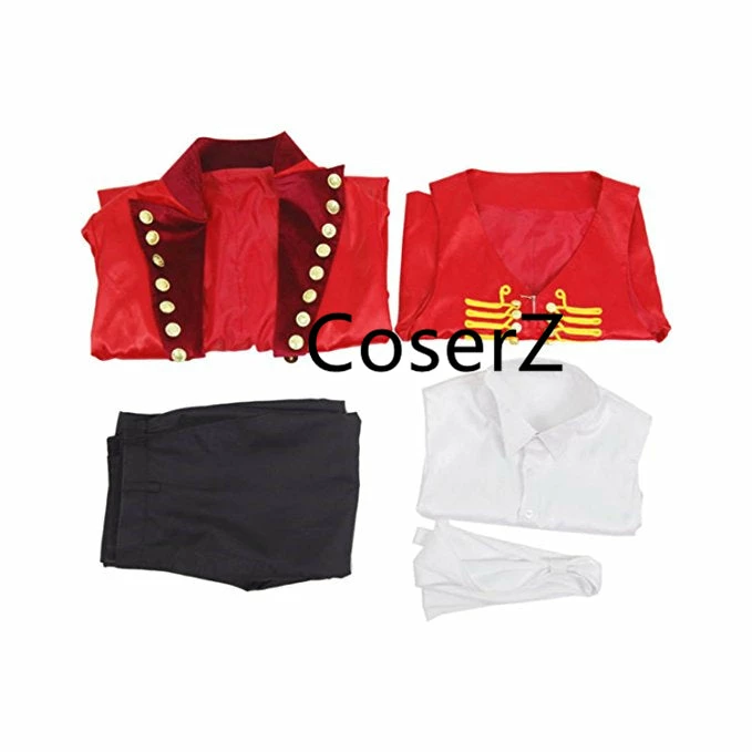 Coserz Mens Circus King Stage Performance Suits Halloween Cosplay Costume 6 Coserz Mens Circus King Stage Performance Suits Halloween Cosplay Costume
