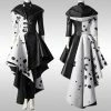 Coserz Promotion Cruella Deville Costume Adult, Cruella Costume, Cruella De Vil Costume Fur Coat Full Outfits 2021 Film 1 Coserz Promotion Cruella Deville Costume Adult, Cruella Costume, Cruella De Vil Costume Fur Coat Full Outfits 2021 Film