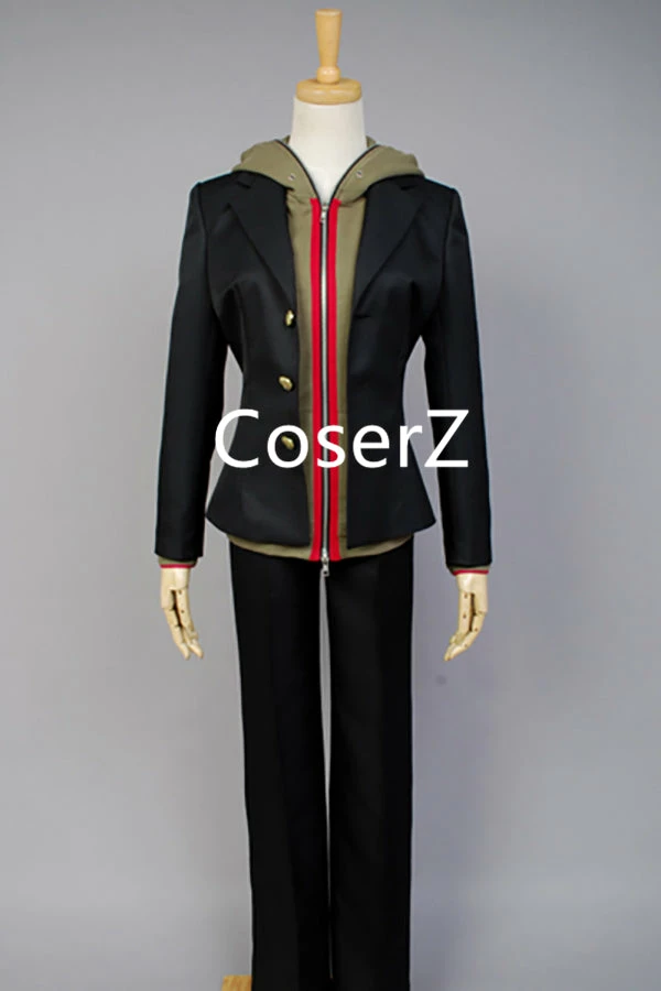 Coserz Anime Danganronpa Makoto Naegi Cosplay Costume Full Set Halloween Carnival Costume For Adult Men Women 4 Coserz Anime Danganronpa Makoto Naegi Cosplay Costume Full Set Halloween Carnival Costume For Adult Men Women