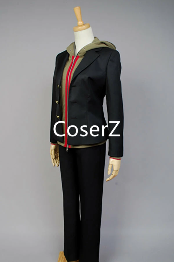 Coserz Anime Danganronpa Makoto Naegi Cosplay Costume Full Set Halloween Carnival Costume For Adult Men Women 5 Coserz Anime Danganronpa Makoto Naegi Cosplay Costume Full Set Halloween Carnival Costume For Adult Men Women