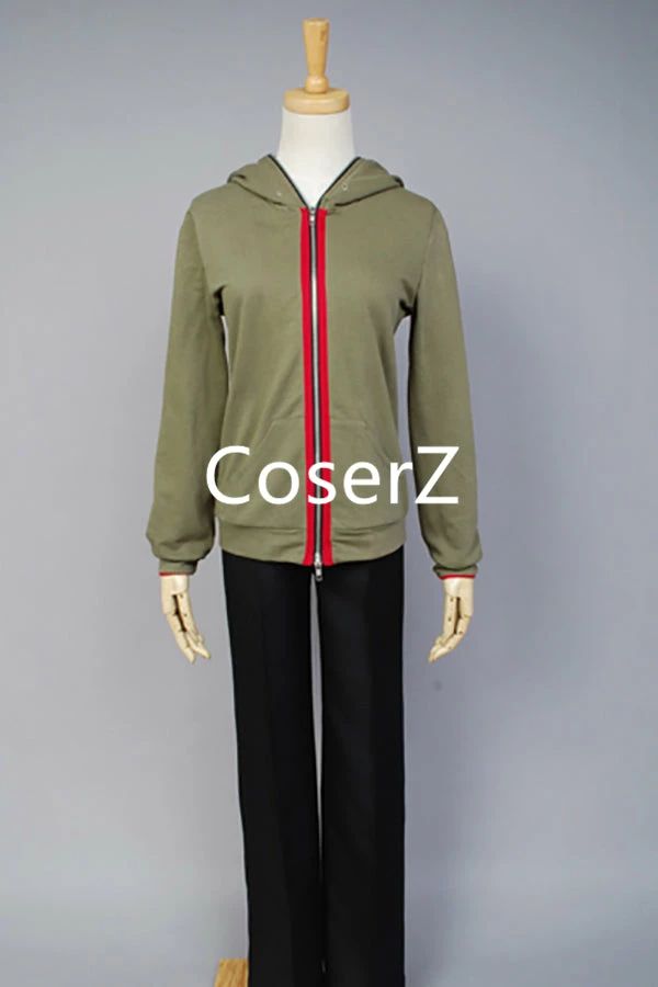 Coserz Anime Danganronpa Makoto Naegi Cosplay Costume Full Set Halloween Carnival Costume For Adult Men Women 6 Coserz Anime Danganronpa Makoto Naegi Cosplay Costume Full Set Halloween Carnival Costume For Adult Men Women