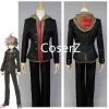 Coserz Anime Danganronpa Makoto Naegi Cosplay Costume Full Set Halloween Carnival Costume For Adult Men Women