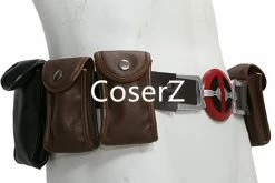 Coserz Deadpool Belt With Metal Buckle 6 Pockets Cosplay Costume